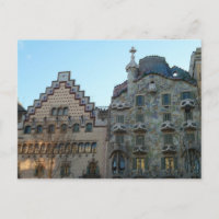 Postkarte Batlló hauseigen Von Antoni Gaudí