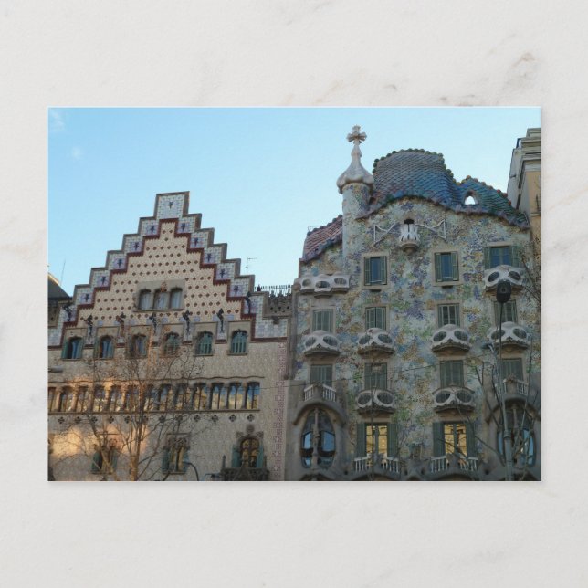 Postkarte Batlló hauseigen Von Antoni Gaudí (Vorderseite)