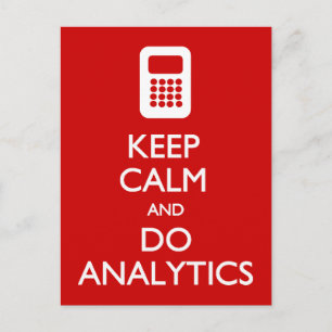 Postkarte behalt Calm Do Analytics
