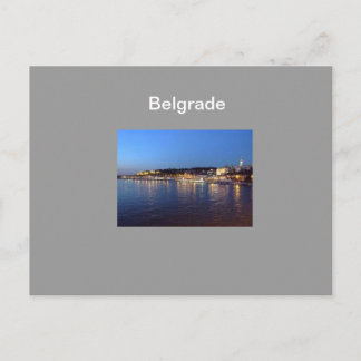 Postkarte Belgrad