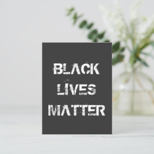 Postkarte - BLACK LIVES MATTER