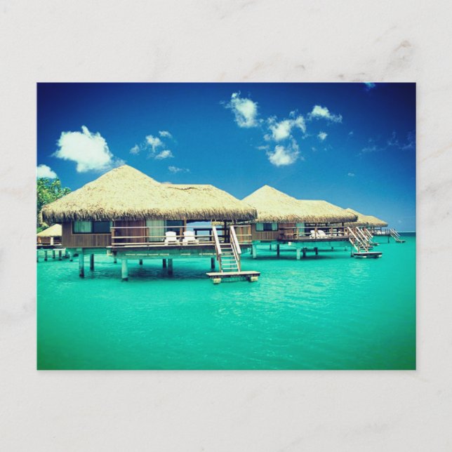 Postkarte - Blick auf den Ozean (Vorderseite)