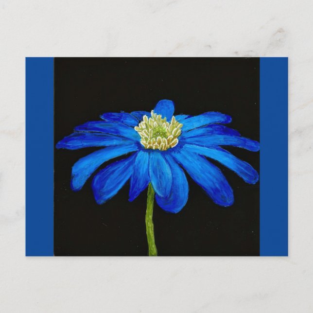 Postkarte "Blue Beauty" (Vorderseite)