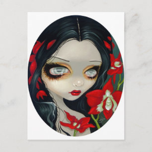 Postkarte "Blutorchid"
