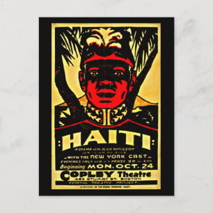 Postkarte-Boston WPA Poster-1 Postkarte