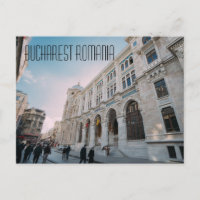 Postkarte Bukarest Rumänien