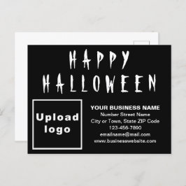 Postkarte "Business Halloween Black Holiday"