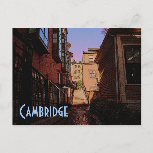 Postkarte Cambridge (MA) (Vorderseite)