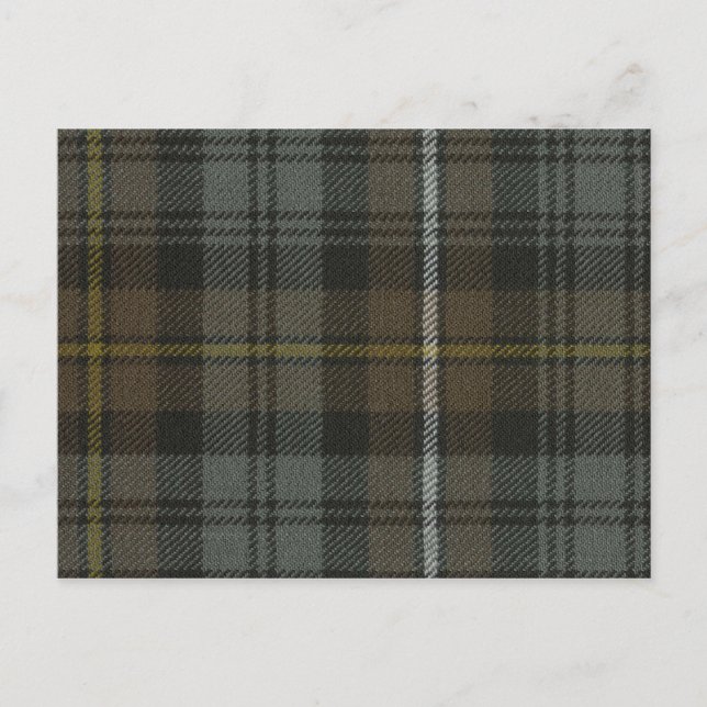 Postkarte Campbell Argyll Weathered Tartan (Vorderseite)