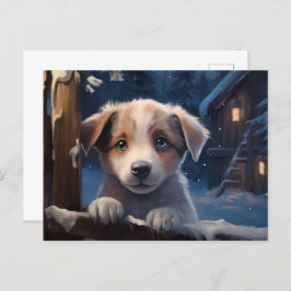 Postkarte Chien 1-13