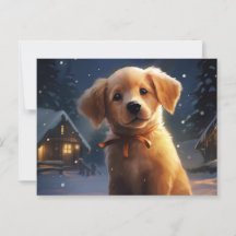 Postkarte Chien 5-13