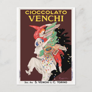 Postkarte: Cioccolato - Pralinen Postkarte