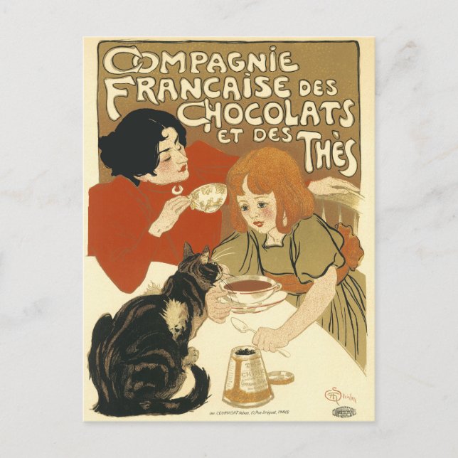 Postkarte: Compagnie Francaise DES Chocolats Postkarte (Vorderseite)