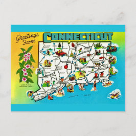 Postkarte Connecticut
