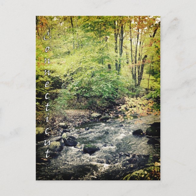 Postkarte Connecticut (Vorderseite)