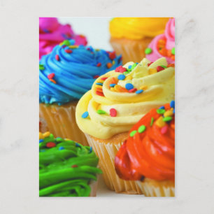 Postkarte Cupcakes