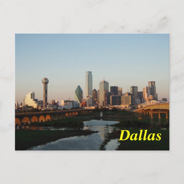 Postkarte Dallas (Vorderseite)