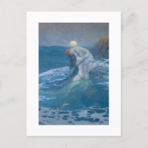 POSTKARTE : DAS MERMAID : HOWARD PYLE : 1910