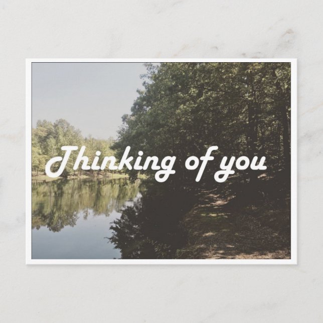 Postkarte: Denken Sie an Sie Postkarte (Vorderseite)