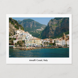 Postkarte der Amalfi-Küste in Italien, UNESCO