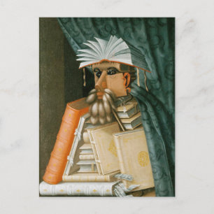 Postkarte: Der Bibliothekar Postkarte