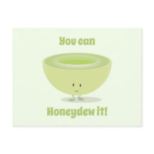 Postkarte der Blatthonig-Ermutigungs-|