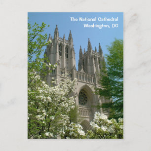 Postkarte der DC: Die Nationale Kathedrale
