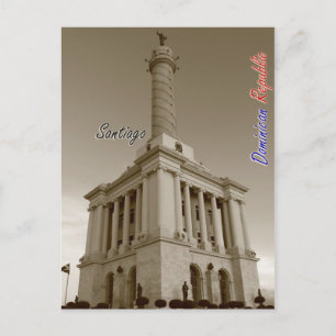 Postkarte der Dominikanischen Republik Santiago