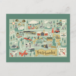 Postkarte der Fairbanks