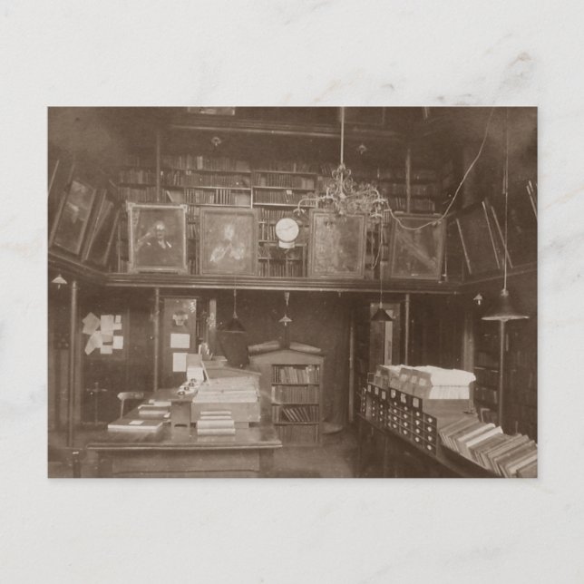 Postkarte der Gebührenstelle (Vorderseite)