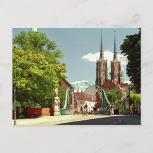 Postkarte der gotischen Kathedrale
