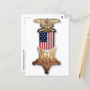 Postkarte der Großen Armee der Republik