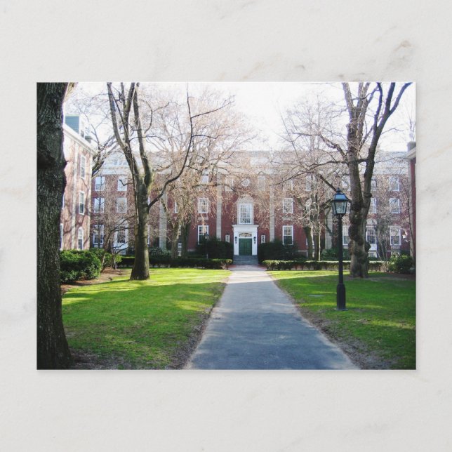 Postkarte der Harvard Business School (Vorderseite)