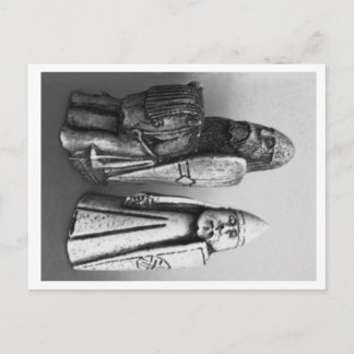 Postkarte der Insel Lewis Chessmen