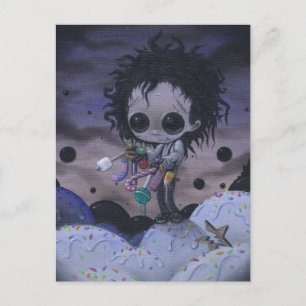 Postkarte der Kantenhandschuhe