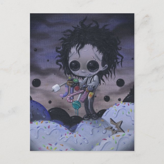 Postkarte der Kantenhandschuhe (Vorderseite)