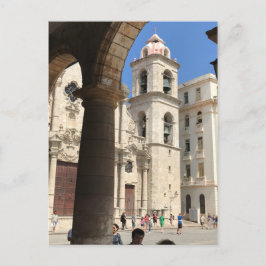 Postkarte der Kathedrale von Havanna, Havanna, Kub