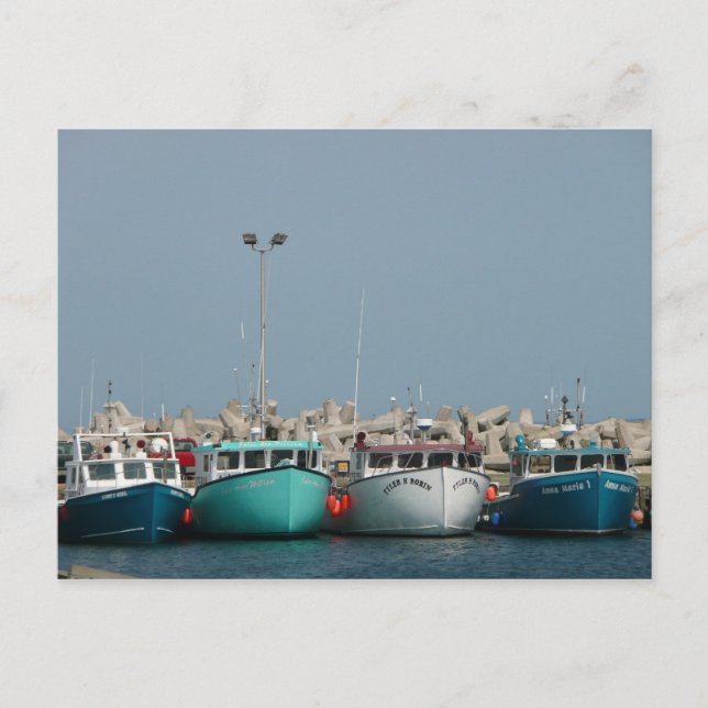 Postkarte der Magdalen Inseln (Vorderseite)