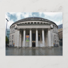 Postkarte der Manchester Central Library