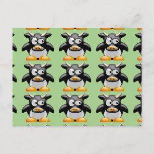 Postkarte der Moschuskuh