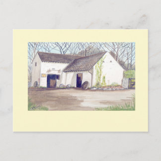 Postkarte der Mühle Pontllanfraith