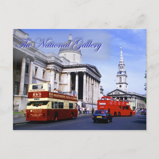 Postkarte der Nationalgalerie (Vorderseite)