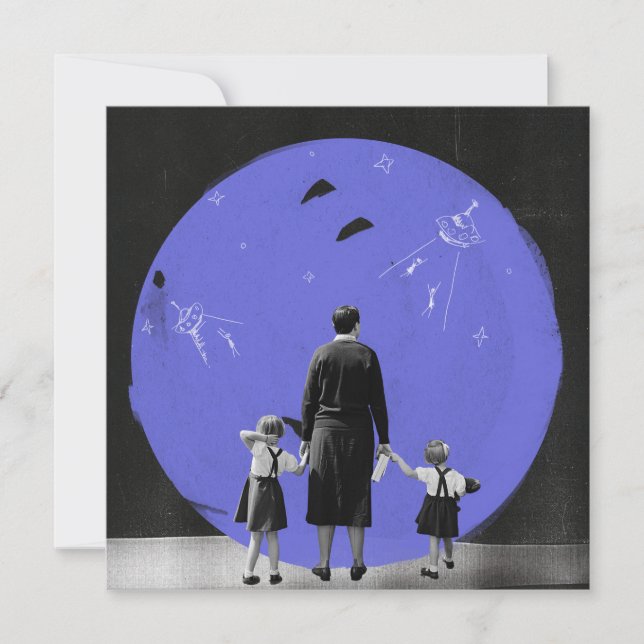 Postkarte der Neugier (Vorderseite)