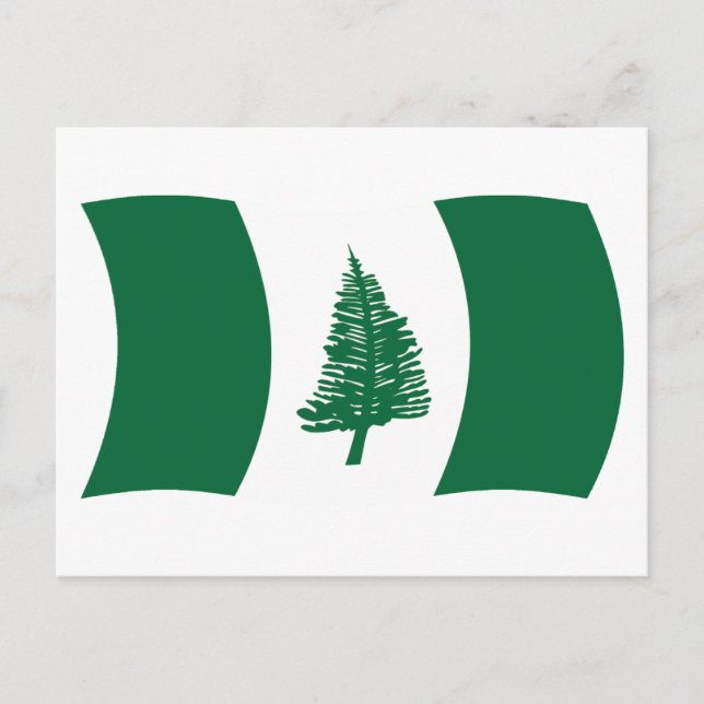 Postkarte der Norfolkinsel (Vorderseite)