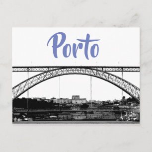 Postkarte der Porto-Brücke