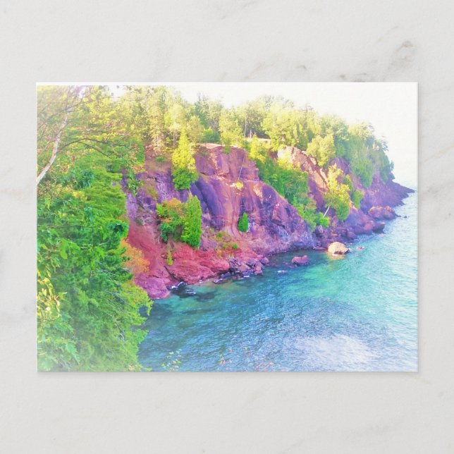 Postkarte der Presque Isle (Vorderseite)
