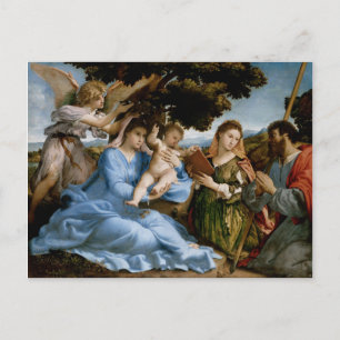 Postkarte der religiösen Kunst