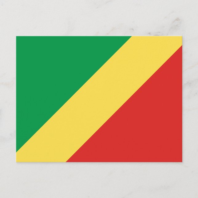 Postkarte der Republik Kongo (Vorderseite)