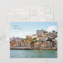Postkarte der Stadt Porto