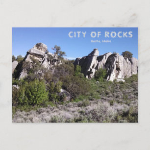 Postkarte der Stadt Rocks